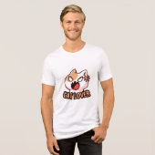 Mooie kat ontwerp T-shirt (Voorkant volledig)