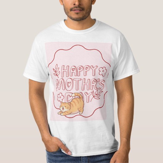 Mooie kat ontwerp T-shirt (Voorkant)