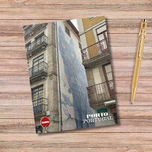 Mooie kat, Porto Portugal Reisfotografie Feestdagenkaart