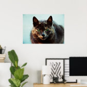 Mooie kat poster (Thuiskantoor)