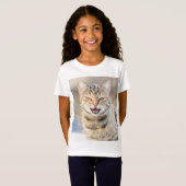 Mooie kat t-shirt (Voorkant volledig)
