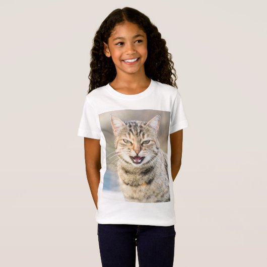 Mooie kat t-shirt (Voorkant volledig)