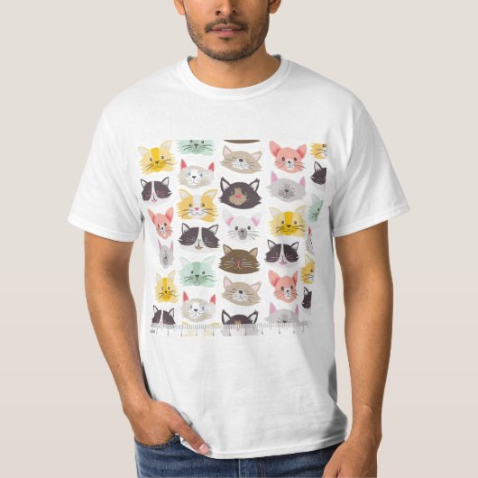 mooie kat t-shirt (Voorkant)