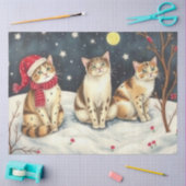 Mooie Kat Tissuepapier (Craft)