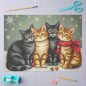 Mooie Kat Tissuepapier (Craft)