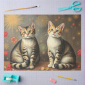 Mooie Kat Tissuepapier (Craft)