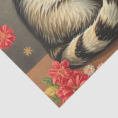 Mooie Kat Tissuepapier (Detail)