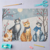 Mooie Kat Tissuepapier (Craft)