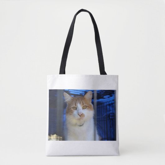 mooie kat tote bag (Voorkant)
