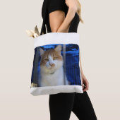 mooie kat tote bag (Dichtbij)