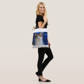 mooie kat tote bag (Op model)