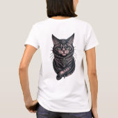 Mooie kat Tshirt (Achterkant)