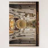 Mooie kathedraal interieur scène legpuzzel (Verticaal)