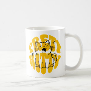 Mooie katje schattige kat koffiemok