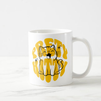 Mooie katje schattige kat koffiemok