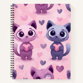 Mooie Katten Briefpapier Kawaii Kattendesign Schat Notitieboek