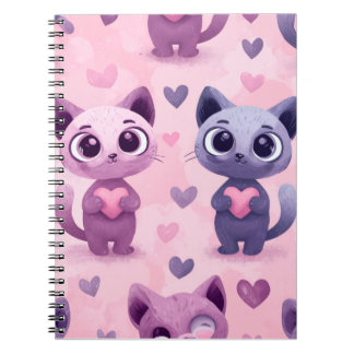 Mooie Katten Briefpapier Kawaii Kattendesign Schat Notitieboek