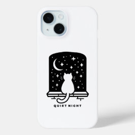 Mooie Katten Hoesje voor Telefoon Minimalistische 