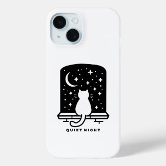Mooie Katten Hoesje voor Telefoon Minimalistische 