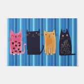 Mooie kattenklep, beste kat-eigenaar cadeau deurmat (Voorkant)