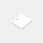 Mooie Kattenschets Modern Post-it® Notes (Schuin)