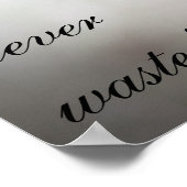 Mooie kattequote poster - Motivatie (Hoek)