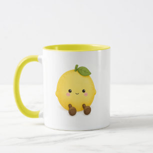 Mooie Kawaii Citroen Koffiemok Mok