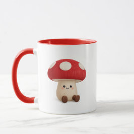 Mooie Kawaii Paddenstoelen Koffiemok Mok