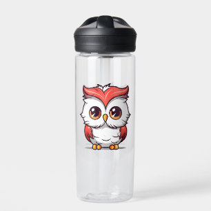 Mooie Kawaii stijl uil Cartoon-77038 Waterfles