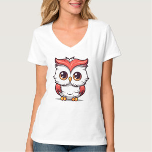 Mooie Kawaii Style Uil Cartoon-77038 Hoodie T-shirt