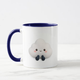Mooie Kawaii Wolk Koffiekop Mok