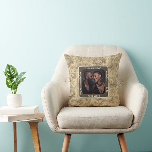 Mooie Keepsake 50ste bruiloft Jubileum Kussen (Stoel)