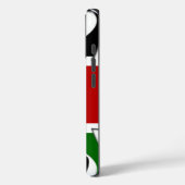 Mooie Kenia Mooie harten Verbazingwekkende Patroon Case-Mate iPhone Case (Achterkant / Links)