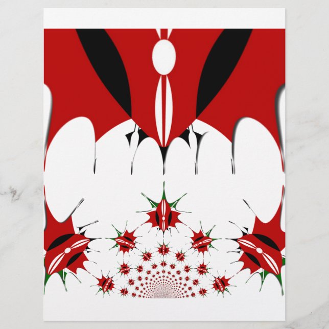 Mooie Keniaanse vlag. (Voorkant)