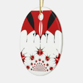 Mooie Keniaanse vlag. Keramisch Ornament (Links)