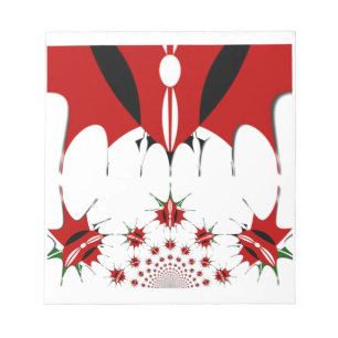 Mooie Keniaanse vlag. Notitieblok