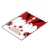 Mooie Keniaanse vlag. Notitieboek (Linkerzijde)