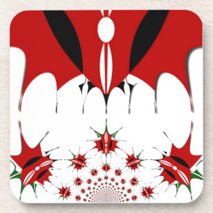 Mooie Keniaanse vlag. Onderzetter