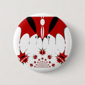 Mooie Keniaanse vlag. Ronde Button 5,7 Cm (Voorkant)