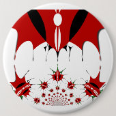 Mooie Keniaanse vlag. Ronde Button 6,0 Cm (Voorkant)