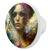 Mooie keramische meeuw knop (Rechts)