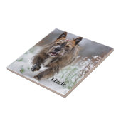 Mooie keramische Tegel. Voeg je eigen afbeelding/n Tegeltje (Zijkant)