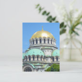 Mooie kerk in Sofia Bulgarije Briefkaart (Staand voorkant)