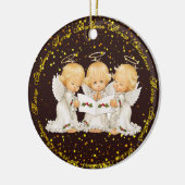 Mooie Kerkengelen Premium Keramische Kerstversieri Keramisch Ornament (Links)