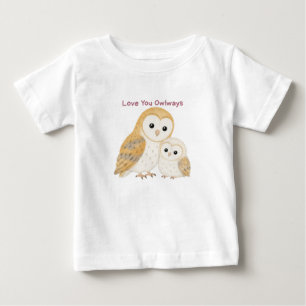 Mooie Kerkuil Baby T-Shirt