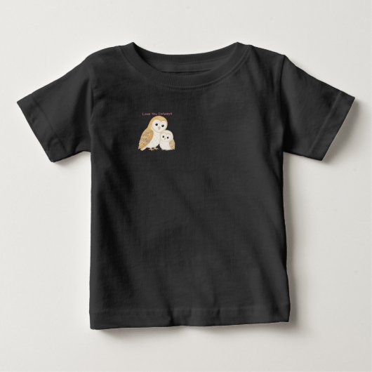 Mooie Kerkuil Kinder T-Shirt (Voorkant)
