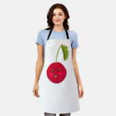 Mooie kers. Cartoon Kawaii stijl. Schort (Gedragen)