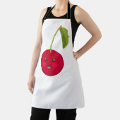 Mooie kers. Cartoon Kawaii stijl. Schort (Insitu)