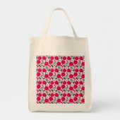 Mooie Kersen Patroon, Glanzende Kawaii Fruit Tote Bag (Voorkant)