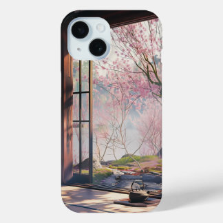 Mooie Kersenbloesem in Japan iPhone 15 Case